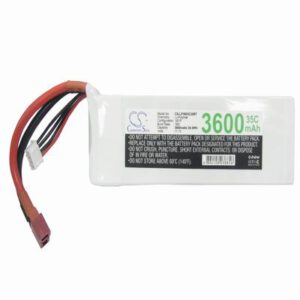 Airplane Remote Control Battery 11.1V 3600mAh Li-Polymer LP3603C35RT