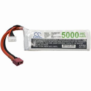 Airplane Remote Control Battery 14.8V 5000mAh Li-Polymer LP5004C35RT