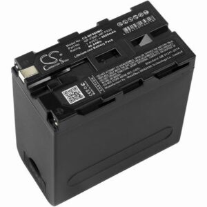 Sony CCD-RV100 Camera Battery 7.4V 6600mAh Li-ion NF980MC