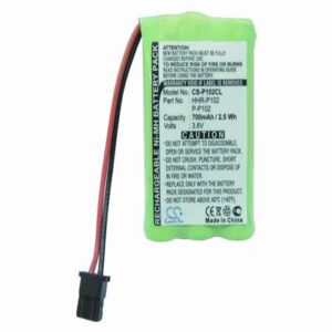Panasonic KX-TC1220 Cordless Phone Battery 3.6V 700mAh Ni-MH P102CL