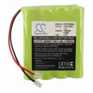 Philips CP200 Cordless Phone Battery 4.8V 1300mAh Ni-MH PCP200CL