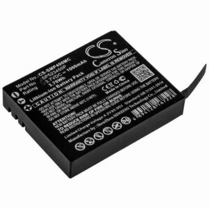 Supremo 4k plus Camera Battery 3.7V 1000mAh Li-ion SMP400MC
