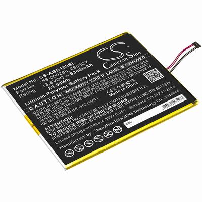 Amazon Kindle Fire HD 10.1 9th Tablet Battery 3.8V 6300mAh Li-Poly ABD102SL