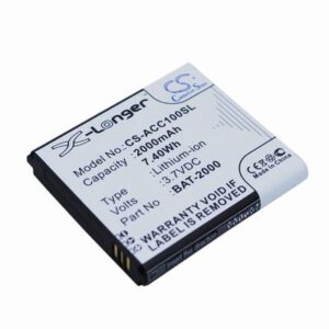 Acer Liquid C1 Mobile Phone Battery 3.7V 2000mAh Li-ion ACC100SL