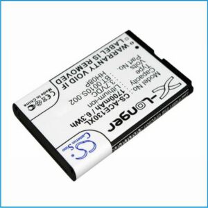 Acer Acer beTouch E130 B Mobile Phone Battery 3.7V 1700mAh Li-Ion ACE130XL