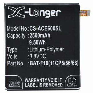 Acer Liquid E600 Mobile Phone Battery 3.8V 2500mAh Li-Polymer ACE600SL