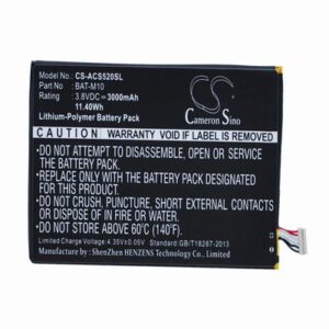 Acer Liquid Jade S2 Mobile Phone Battery 3.8V 3000mAh Li-Polymer ACS520SL
