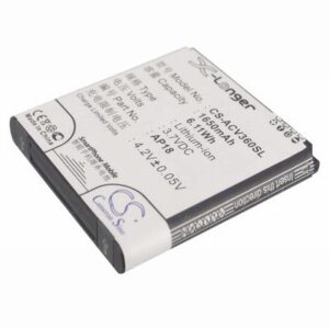 Acer Liquid E1 Mobile Phone Battery 3.7V 1650mAh Li-Ion ACV360SL
