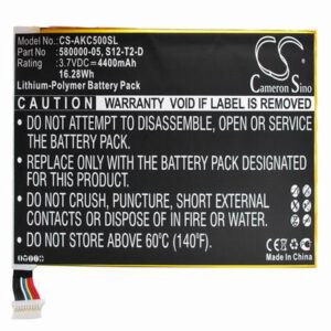 Amazon Kindle HDX 7.0 Tablet Battery 3.7V 4400mAh Li-Polymer AKC500SL