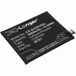 Acer Liquid Z6 Plus Mobile SmartPhone Battery 3.85V 4000mAh Li-Poly AUZ610SL