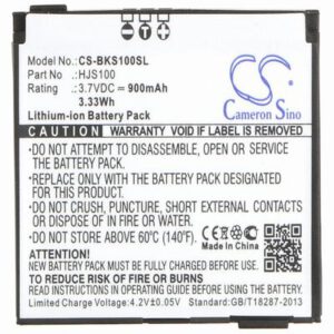 Becker HJS 100 GPS Navigator Battery 3.7V 900mAh Li-ion BKS100SL