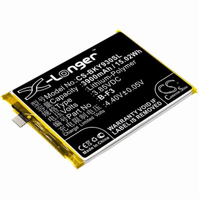 BBK V1815 Mobile SmartPhone Battery 3.85V 3900mAh Li-Poly BKY930SL