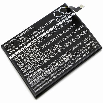 BQ Aquaris U Mobile SmartPhone Battery 3.85V 2950mAh Li-Poly BQU100SL