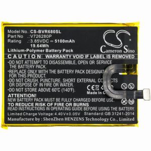 Blackview BV6800 Mobile SmartPhone Battery 3.85V 5100mAh Li-Poly BVR680SL