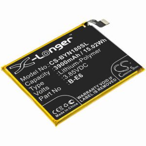 BBK NEX A Mobile SmartPhone Battery 3.85V 3900mAh Li-Poly BYN180SL