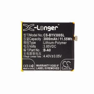 BBK VIVO V3 Max Mobile SmartPhone Battery 3.85V 3000mAh Li-Poly BYV300SL