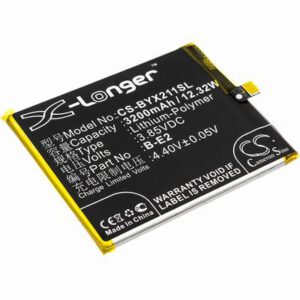 BBK VIVO X21i Mobile SmartPhone Battery 3.85V 3200mAh Li-Poly BYX211SL
