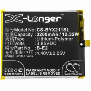 BBK VIVO X21i Mobile SmartPhone Battery 3.85V 3200mAh Li-Poly BYX211SL