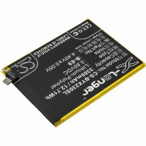 BBK V1809 Mobile SmartPhone Battery 3.85V 3300mAh Li-Poly BYX230SL
