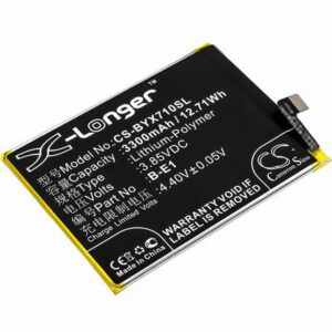 BBK VIVO Y71 Mobile SmartPhone Battery 3.85V 3300mAh Li-Poly BYX710SL