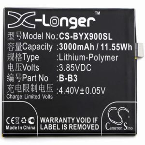 VIVO X9 Mobile SmartPhone Battery 3.85V 3000mAh Li-Poly BYX900SL