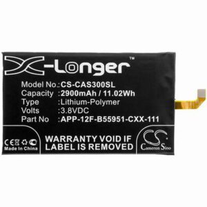 CATERPILLAR S30 Mobile SmartPhone Battery 3.8V 2900mAh Li-Poly CAS300SL