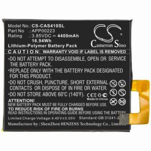 CATERPILLAR CAT S41 Mobile SmartPhone Battery 3.85V 4400mAh Li-Poly CAS410SL