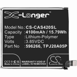 CATERPILLAR CAT S42 Mobile SmartPhone Battery 3.85V 4100mAh Li-Poly CAS420SL