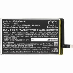 CATERPILLAR CAT S48c Mobile SmartPhone Battery 3.8V 3800mAh Li-Poly CAS480SL