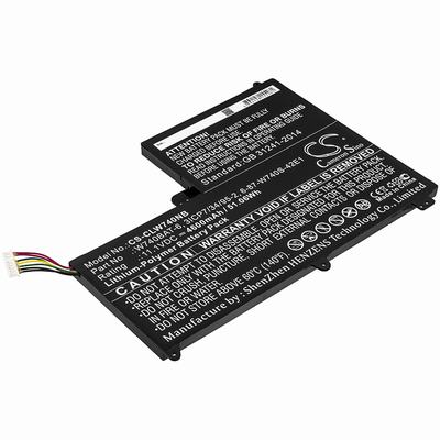 Sager NP2740 Notebook Laptop Battery 11.1V 4600mAh Li-Poly CLW740NB