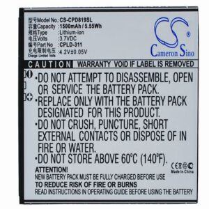 Coolpad 7295C Mobile SmartPhone Battery 3.7V 1500mAh Li-ion CPD819SL