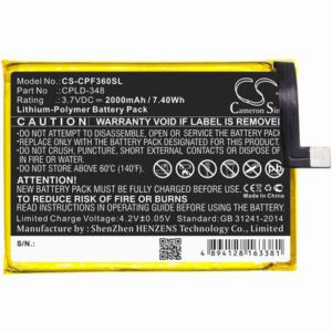 Coolpad 3602U Mobile SmartPhone Battery 3.7V 2000mAh Li-Poly CPF360SL