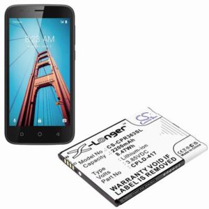 Coolpad BTR3635A Mobile SmartPhone Battery 3.85V 2200mAh Li-ion CPR363SL