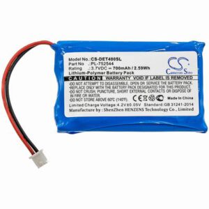 Educator ET-400 Transmitters Dog Collar Battery 3.7V 700mAh Li-Poly DET400SL