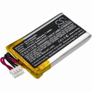DeLorme AG-008727-201 GPS Navigator Battery 3.7V 2000mAh Li-Poly DNR250SL