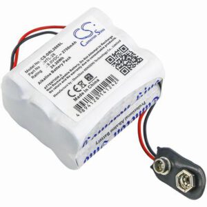 Vingcard 12 Door Lock Battery 9.0V 2700mAh Alkaline DRL260SL