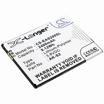 Emporia Smart 2 Mobile SmartPhone Battery 3.8V 2400mAh Li-Poly EAS200SL