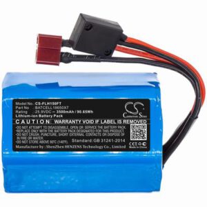 Bigblue CB30000P-II Flashlight Battery 25.9V 3500mAh Li-ion FLH150FT