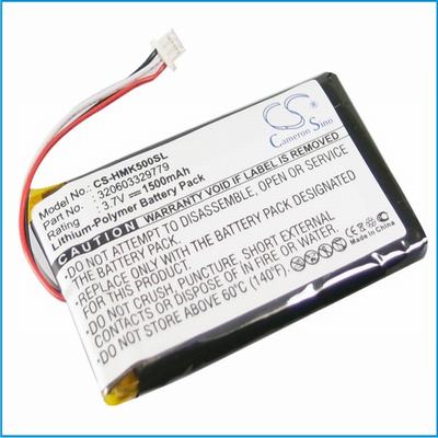 Harmon Kardon GPS-500 GPS Battery 3.7V 1500mAh Li-Polymer HMK500SL