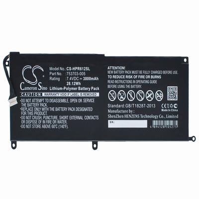 HP Pro x2 612 G1 Tablet Battery 7.4V 3800mAh Li-Polymer HPR612SL