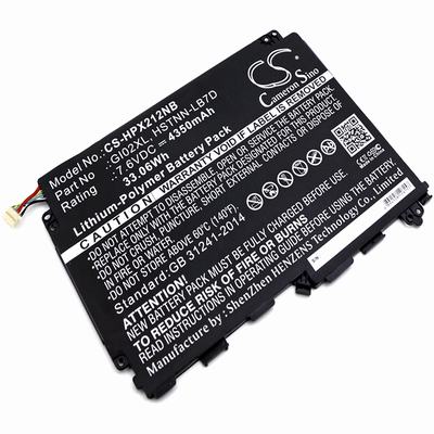 HP Pavilion X2 - 12-B096MS Notebook Laptop Battery 7.6V 4350mAh Li-Poly HPX212NB