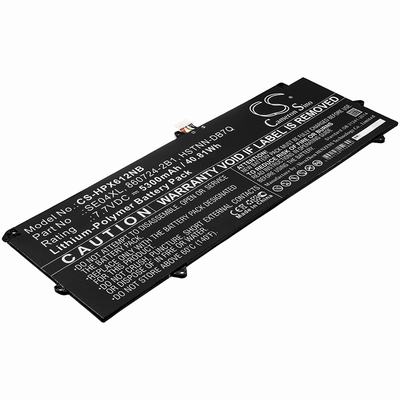 HP Pro Tablet x2 612 G2 Notebook Laptop Battery 7.7V 5300mAh Li-Poly HPX612NB