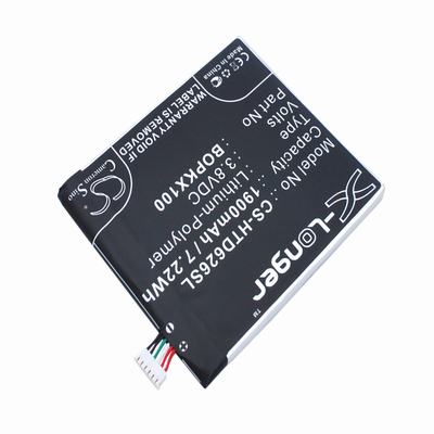 HTC A22 Mobile Phone Battery 3.8V 1900mAh Li-Polymer HTD626SL
