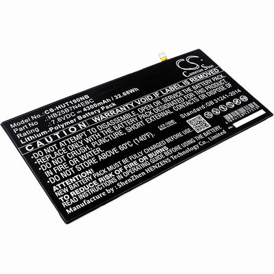 Huawei HZ-W19 Notebook Laptop Battery 7.6V 4300mAh Li-Poly HUT190NB