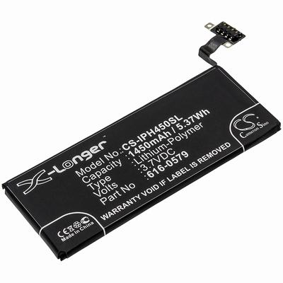 Apple A1387 Mobile Phone Battery 3.7V 1450mAh Li-Ion IPH450SL