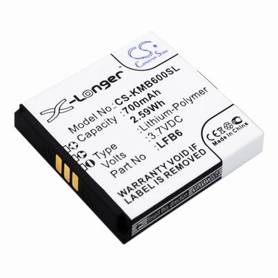 Kazam KAZAM Life B6 Mobile Phone Battery 3.7V 700mAh Li-ion KMB600SL