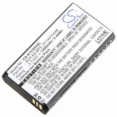 Kyocera C6530 Mobile SmartPhone Battery 3.7V 1200mAh Li-ion KYC653SL