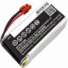 SYMA X5HC Drones Battery 3.7V 1200mAh Li-Poly LT124RX