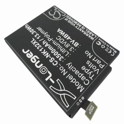 Lumia 1320 Mobile Phone Battery 3.8V 3500mAh Li-Polymer NK132XL
