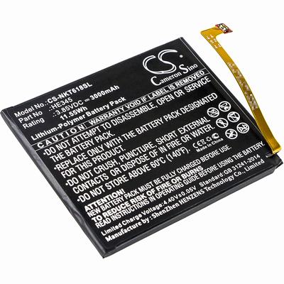 Nokia 6 2018 Mobile SmartPhone Battery 3.85V 3000mAh Li-Poly NKT618SL